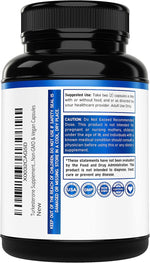 Side view of Dorado Nutrition Turkesterone supplement bottle