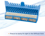 Aqueon power filter compatible pads ready for use
