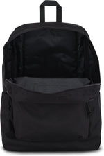 JanSport SuperBreak One Black web haul handle durable top view