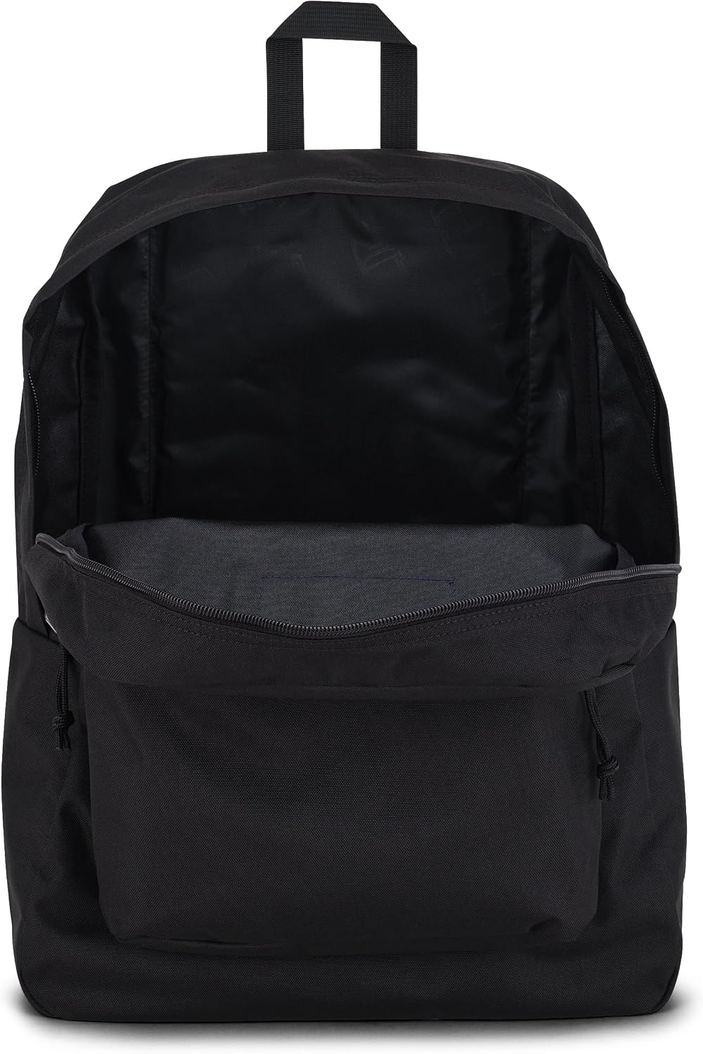JanSport SuperBreak One Black web haul handle durable top view