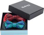 Blueberry Pet Gift Box with Pack of 2 Handmade Dog Cat Bow Tie, Polka Dots Designer Bowtie Set, 4" * 2.5" - Image 11