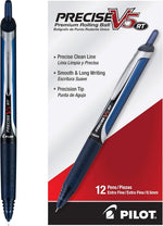 PILOT Precise V5 RT Retractable Rollerball Pens, 0.5mm, Blue, 12-Pack - Image 15