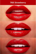 Clarins Joli Rouge Lipstick close up of the shade bullet