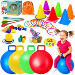 Joy Spot 53 piece carnival outdoor games combo set front view
