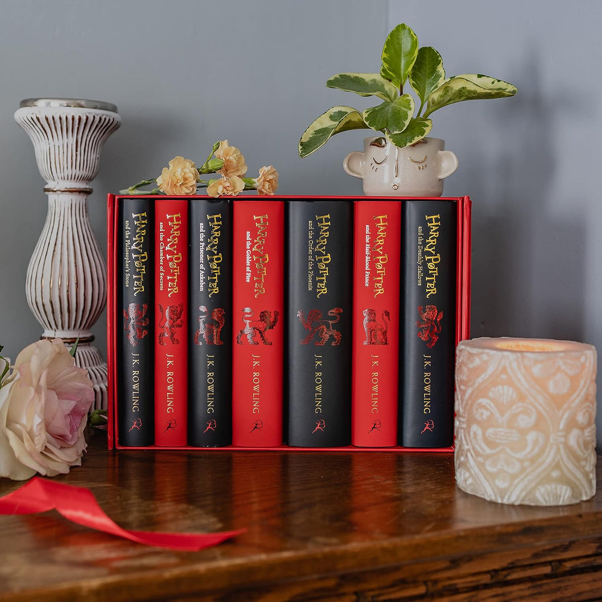 Harry Potter Gryffindor House Editions boxed set presentation case