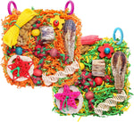Imported YIXUND pet bird toy for healthy beak maintenance and mental stimulation