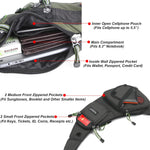 Nicgid small sling backpack highlighting adjustable padded shoulder strap
