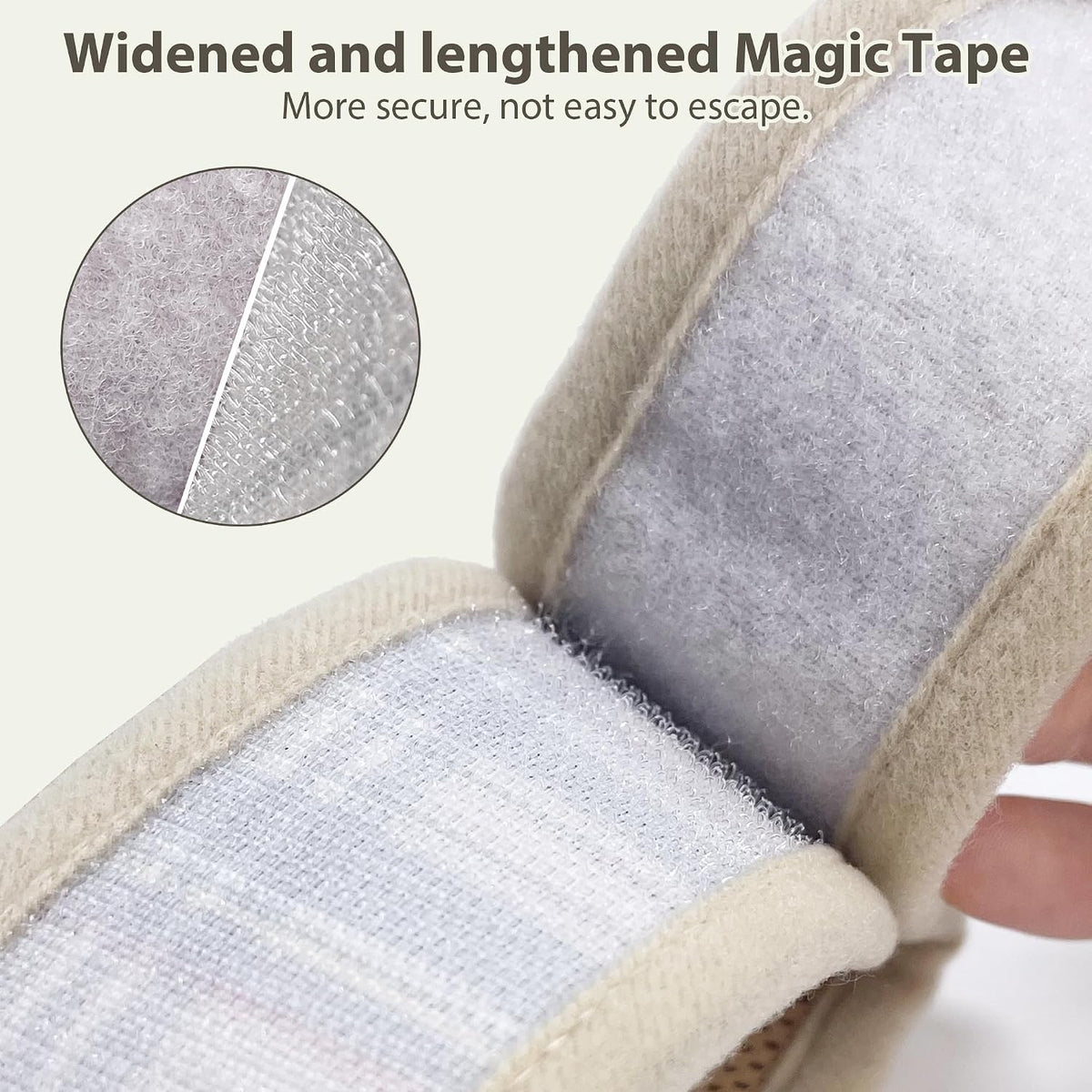 Aiitle lightweight 3D mesh padding harness showing magic tape design
