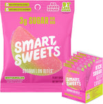 SmartSweets Dream Puffs, Gluten Free Foam Candy, Plant Based Healthy Snacks For Adults & Kids, Low Calorie, Low Sugar, No Artificial Sweeteners, Strawberry & Peach Flavors, 50g Bags, 4 Pack - Image 12