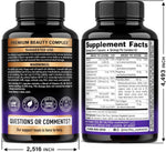 Nutraharmony dietary supplement capsules label details and ingredients overview