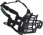 Baskerville ULTRA Muzzle - Patented Humane Design, Breathable, Dog can Pant and Drink, Adjustable, Padded, Training Muzzle for Medium-sized Dogs, Prevents Biting, Wildlife Scavenging (Size 4, Black) - Image 9