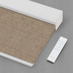 Bringnox Motorized Blinds with Remote, 100% Blackout Fabric Sample - Image 14
