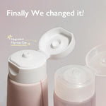 Back label of Haruharu Wonder double cleansing kit with detailed usage directions.