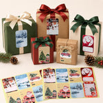 DreamBuilt holiday name labels sheet layout