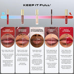 Vegan lip plumper pencil in chocolate brown shade Fire Sign