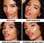 Authentic USA imported Charlotte Tilbury glow primer bottle texture