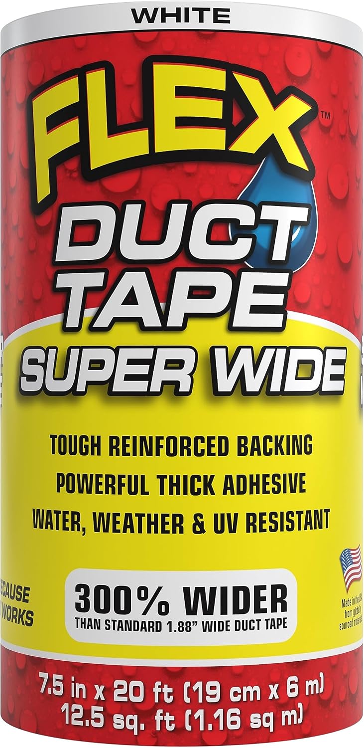 Flex Seal heavy duty tape UV resistant material view