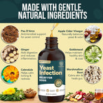 Wagsology 7 in 1 formula anti yeast drops for dogs itch relief liquid