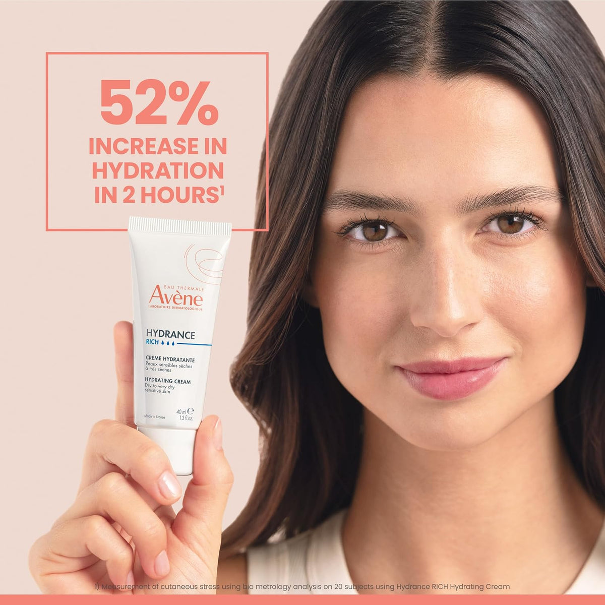Texture of Avène Hydrance Rich Hydrating Cream