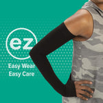 Packaged Juzo soft compression sleeve showing brand authenticity and labeling.