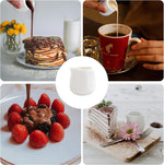 YEUIKERR 12 pack mini creamer pitcher top down arrangement