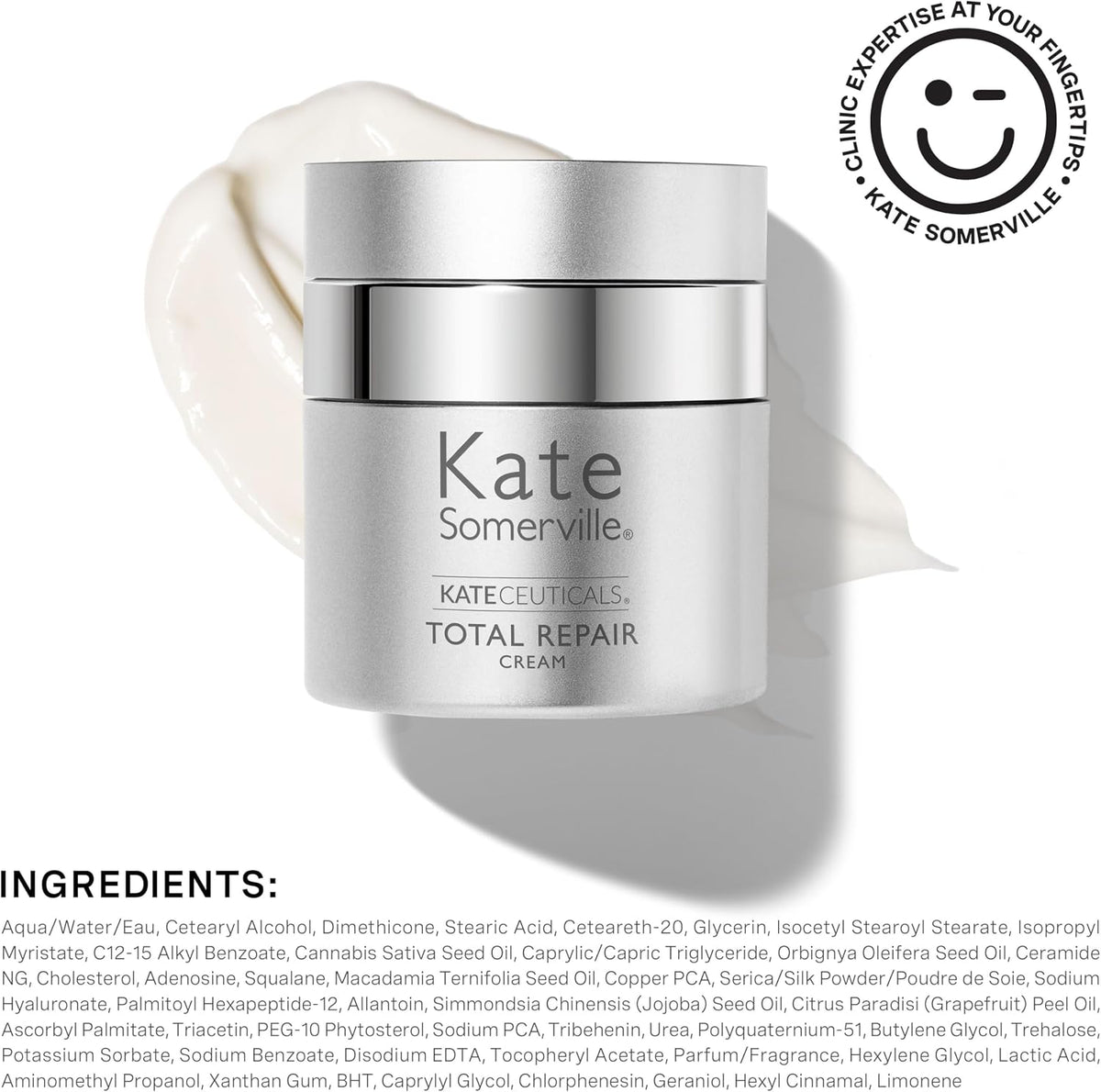 Kate Somerville KateCeuticals Total Repair Cream - Advanced Anti-Aging Moisturizer, Visibly Reduces Wrinkles & Fine Lines, 1 Fl Oz - Image 10