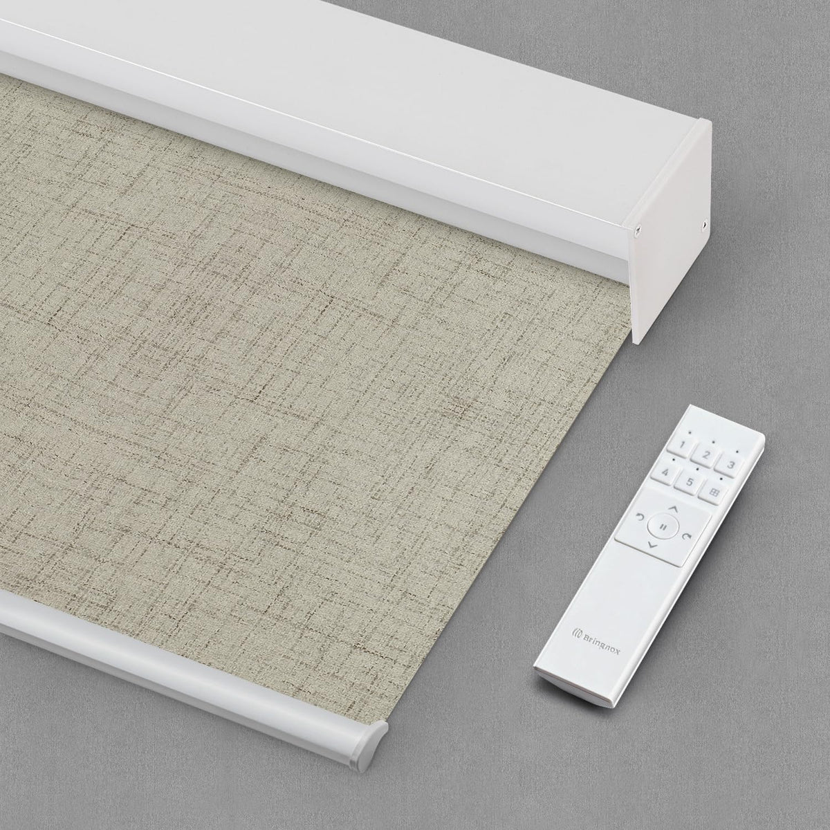 Bringnox smart home compatible blind fabric sample