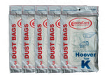Hoover Type K vacuum bags front view packaging