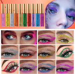 Spdoo liquid glitter eyeliner set lifestyle makeup look