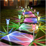 DenicMic Solar Lights Outdoor Waterproof 10 Pack Pathway Lights Cool White | Stake Lights for Yard Garden Driveway Walkway Outside Landscape Path Lights, Auto On/Off 6000K LED, Stainless Steel Pole - Image 10