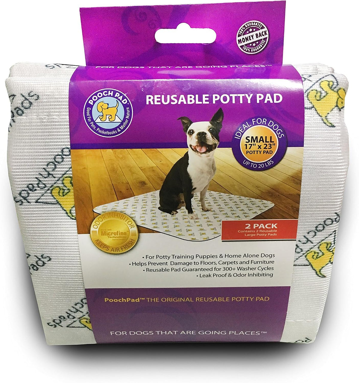PoochPad Original Washable, Reusable Dog Potty Pad, Medium, 2 Pack | Super Absorbent Puppy Pad, Leakproof Design, Unmatched Odor Control, Easy to Clean, Dog & Puppy Pee Pad for Potty Training - Image 15