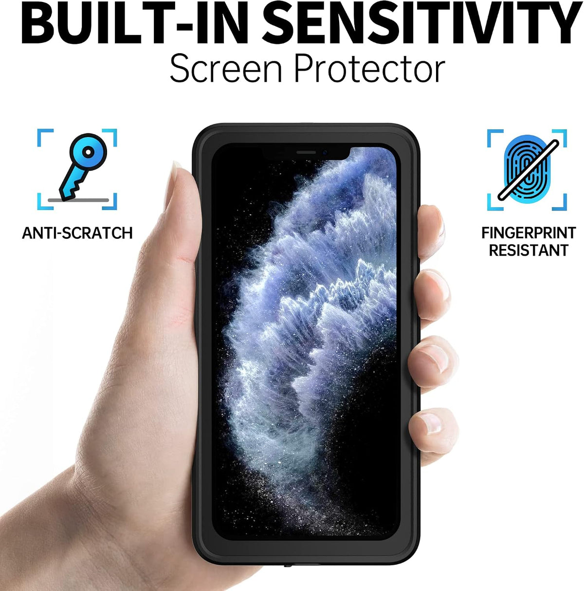 BEASTEK shockproof case drop test illustration