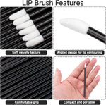 G2PLUS lipstick gloss wands nylon bristles detail