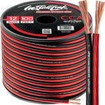 Install Link 12 AWG speaker wire spool front view