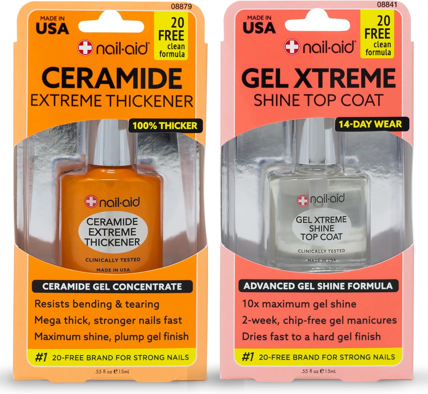 Nail-Aid ceramide extreme thickener front view bottle