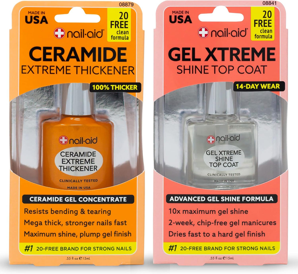 Nail-Aid ceramide extreme thickener front view bottle