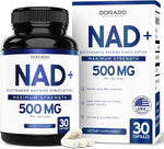 NAD Supplement (500mg Per Serving) NAD+Supplement Nicotinamide Adenine Dinucleotide for Women & Men Support NAD+ (Third Party Tested , Vegan Safe , No Fillers - Non GMO & USA Made - 60 Count) - Image 9