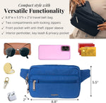 Baggallini Securtex Anti-Theft Belt Bag RFID card slots