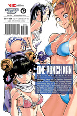 Back cover and spine details of One-Punch Man Vol 20 manga paperback edition.