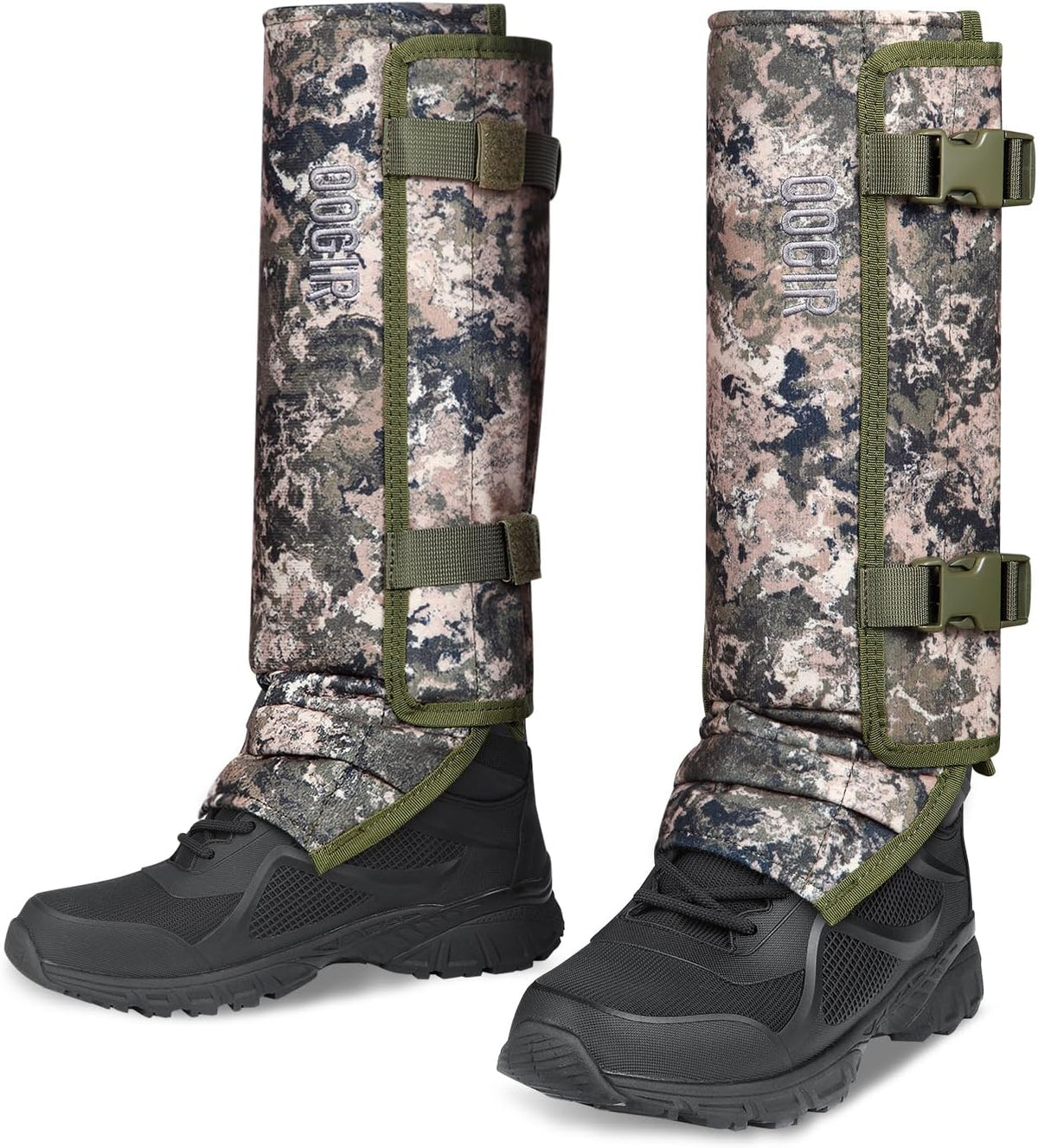 QOGIR Snake Gaiters for Hunting: Durable Snake Guards, Snake Gaiter Leggings for Men & Women, Snake Bite Protection for Lower Legs, Snake Proof Gaiters with Adjustable Size - Image 10
