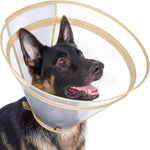 Dog Cone to Stop Licking, Clear Recovery Collar with Detachable Zipper, Sturdy Elizabethan Collar for Large Medium Small Dogs, Soft Adjustable Cone After Surgery Patented, Blue XL - Image 9