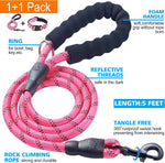 Ladoogo dog collar showing soft neoprene padding texture