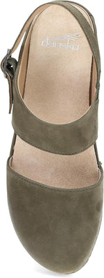 Dansko women's lucia leather upper detail