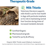 NASC certified Pet Wellbeing dog liver detox liquid packaging details