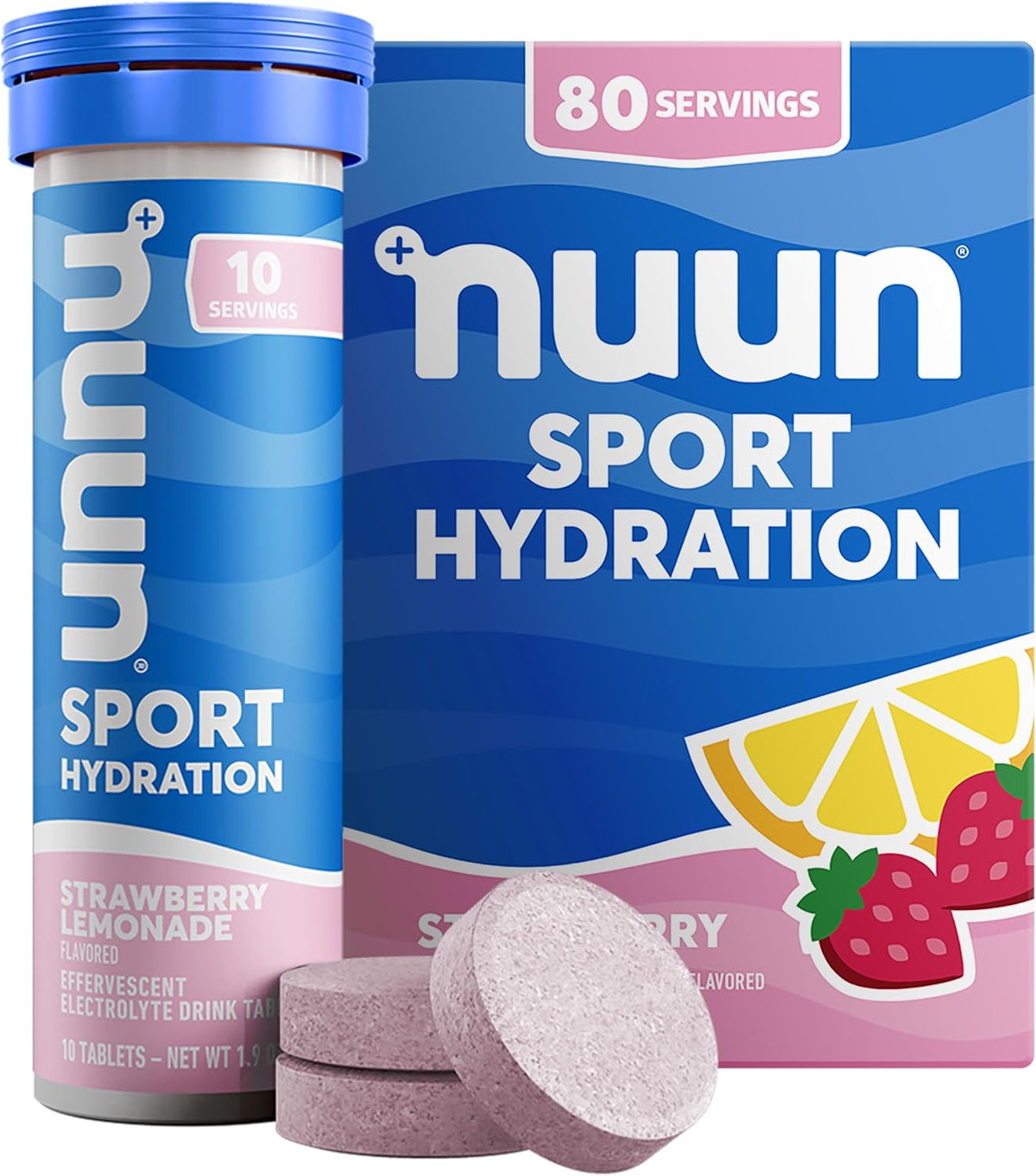 Nuun Sport Electrolyte Tablets Mixed Flavors, GF & Vegan, 4 Pack - Image 12