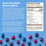 UNREAL less sugar dark chocolate peanut butter cups package display.