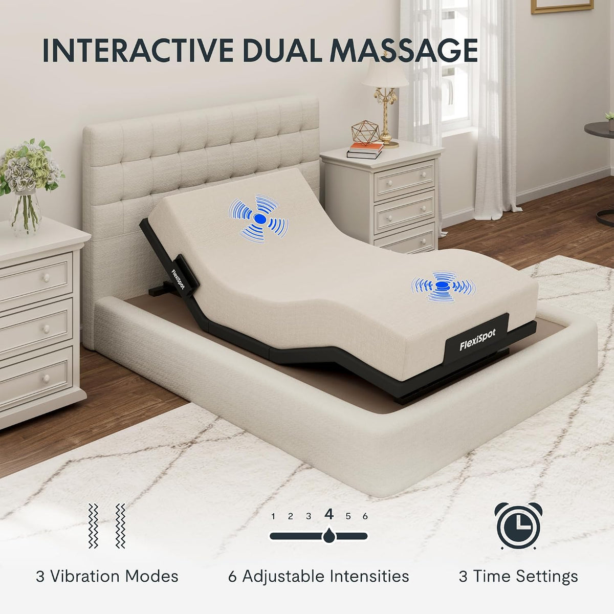 FlexiSpot adjustable bed zero gravity position