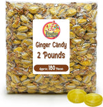 Fusion Sweets And Snacks Ginger Hard Candy front view bulk bag