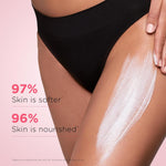 Clarins hand cream back label and product details view
