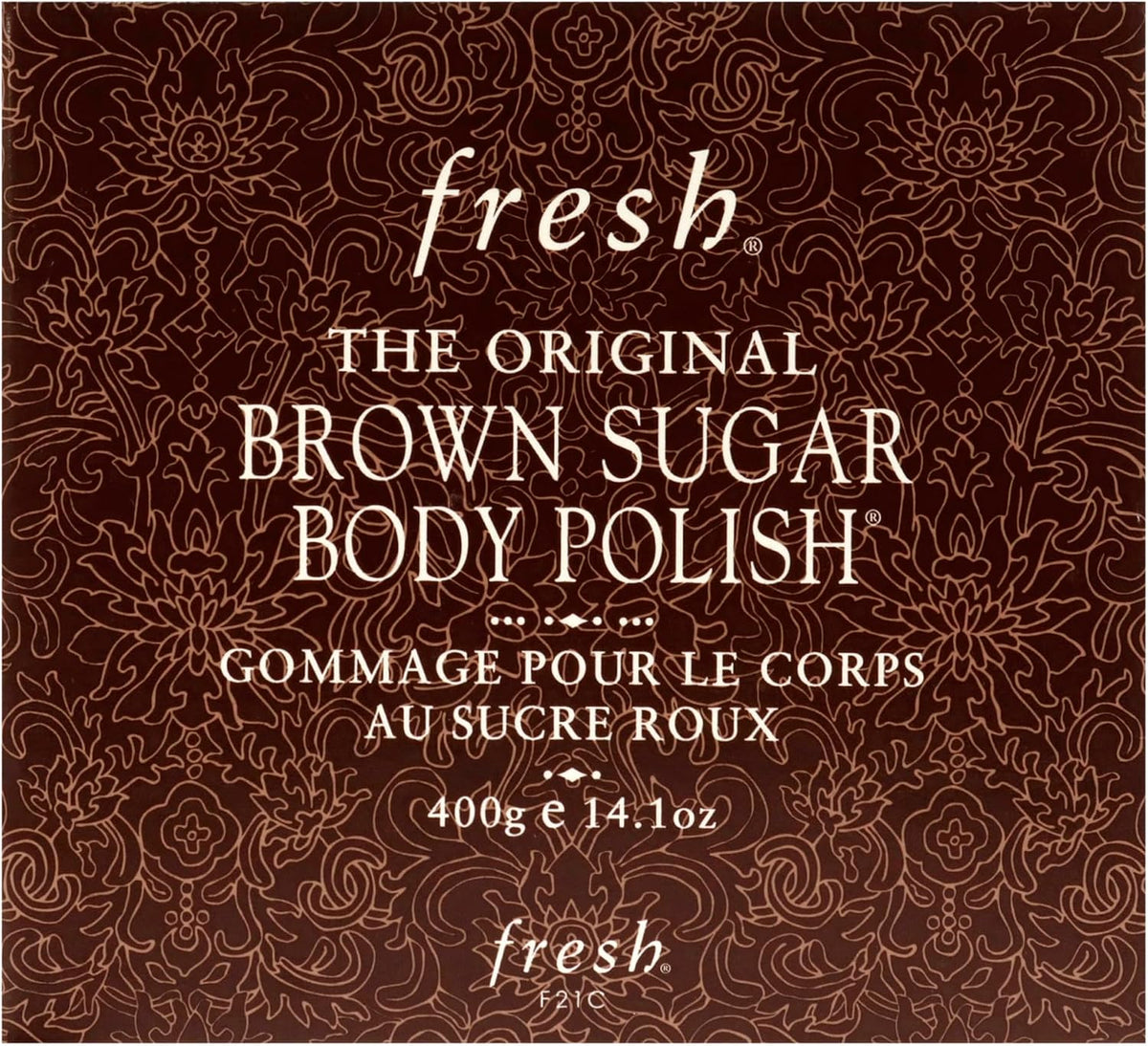 Fresh Brown Sugar Body Polish 14.1 Ounce container for body exfoliation